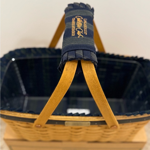 Longaberger Collectors Club Membership Basket Ceramic Charm & Handle Wrap 10205 - Picture 6 of 15
